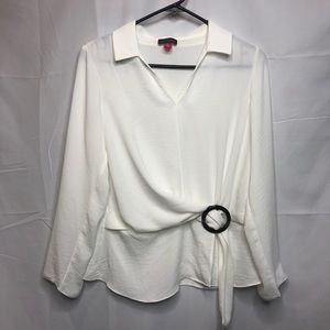 Vince Camuto Long Sleeve Blouse XXS